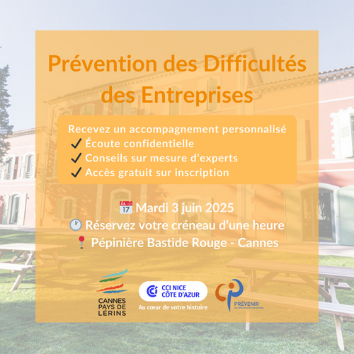 invitation journee prevention des difficultes entreprises